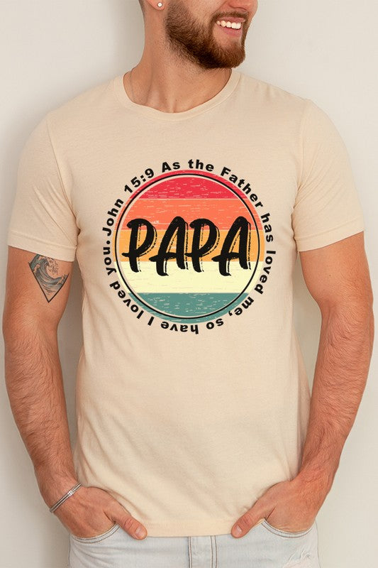 Father Day Gifts As The Father Has Loved Me Tee